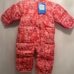 Columbia Infant Snowsuit 6-12 mos